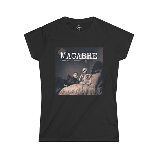 MACABRE : Dark History Women's Soft Tee (Black) Season 3 Exclusive