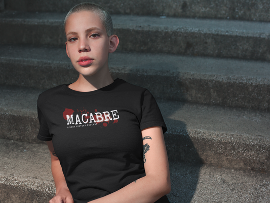 MACABRE : Dark History Women's Soft Tee (Black)