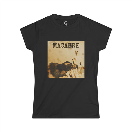MACABRE : Dark History Women's Soft Tee (Black) Season 2 Exclusive