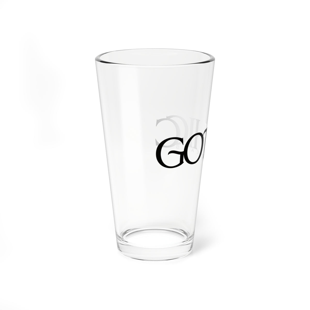 Gothicc Mixing Glass, 16oz (Black)
