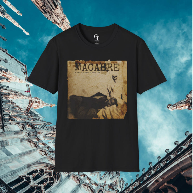 Macabre Season 2 Tee: Dark History Podcast Vintage Photo Shirt