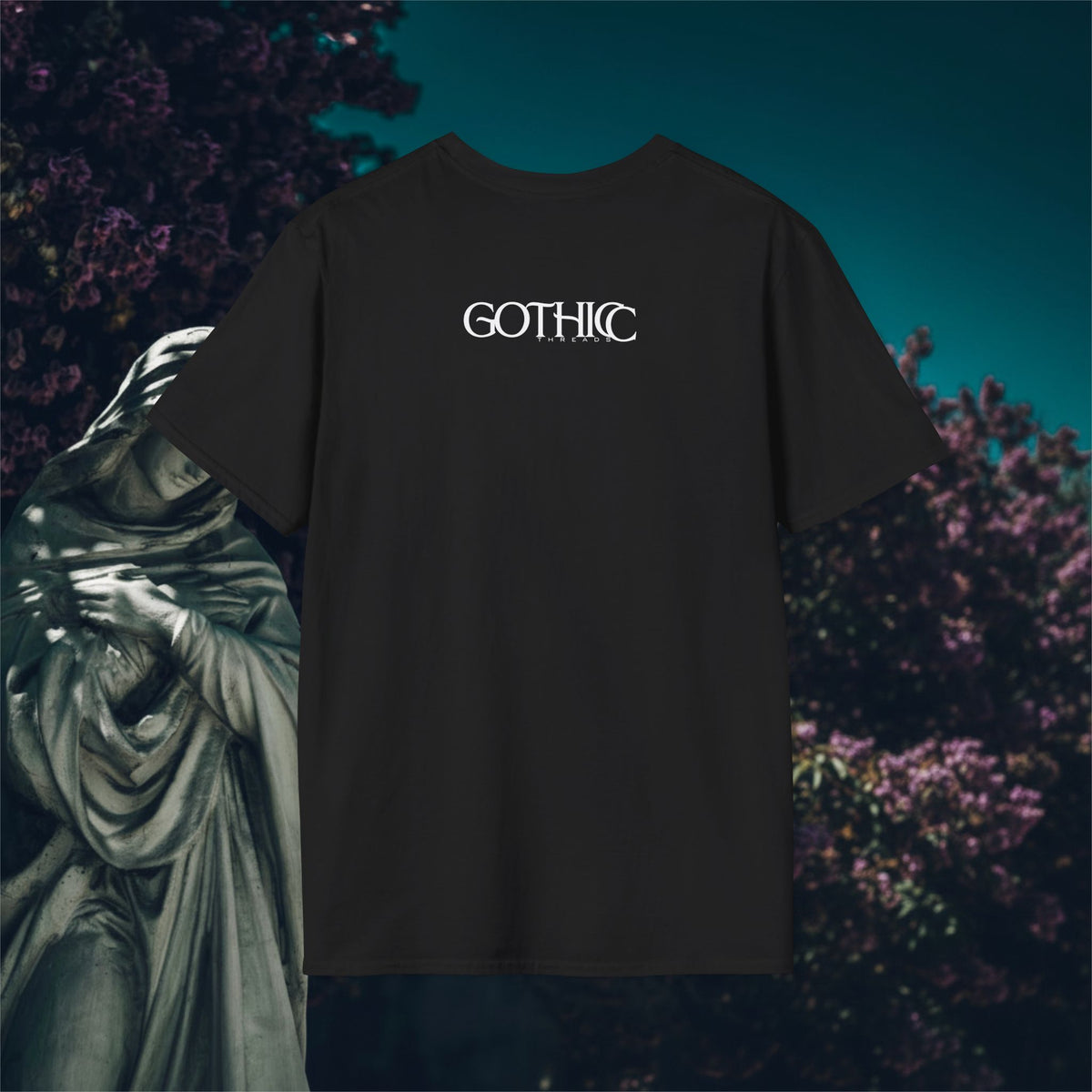 Vampire Horror Tee: "Smile For Me" Dripping Goth Graphic Shirt
