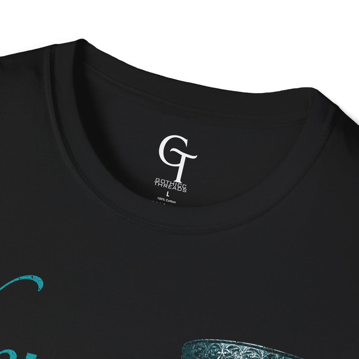 Skeleton Chalice Tee: "The Last Cup of Sorrow" Goth Graphic Shirt